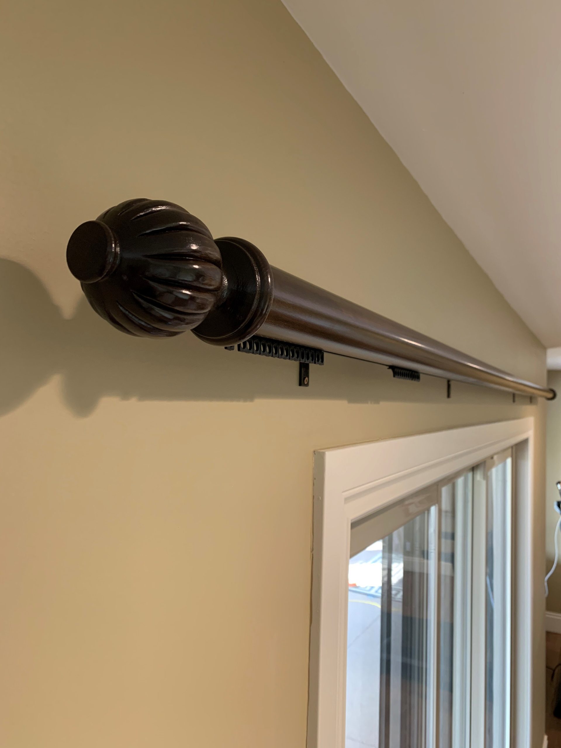 Custom Painted & Stained Drapery Tracks 4